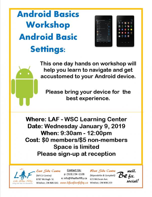 Android Basics Workshop WSC